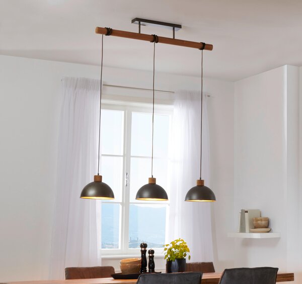 ZÁVĚSNÉ SVÍTIDLO, 107,5/25,5/215 cm Trio Leuchten - Závěsná světla
