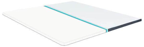 Vrchní matrace na postel boxspring 200 x 160 x 5 cm středně měkký 288215