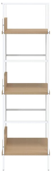 Knihovna se 3 policemi dub 60 x 27,6 x 90,5 cm kompozitní dřevo 288221