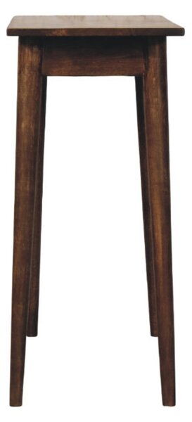 Psací stůl v šedém provedení z masivního mangového dřeva, 80 × 35 × 77 cm