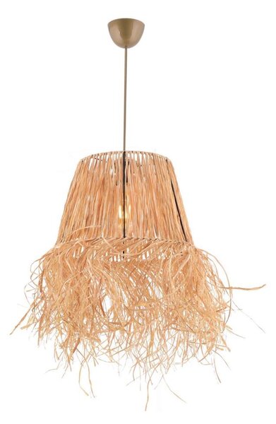 Lustr na lanku VALANCE 1xE27/40W/230V hnědá