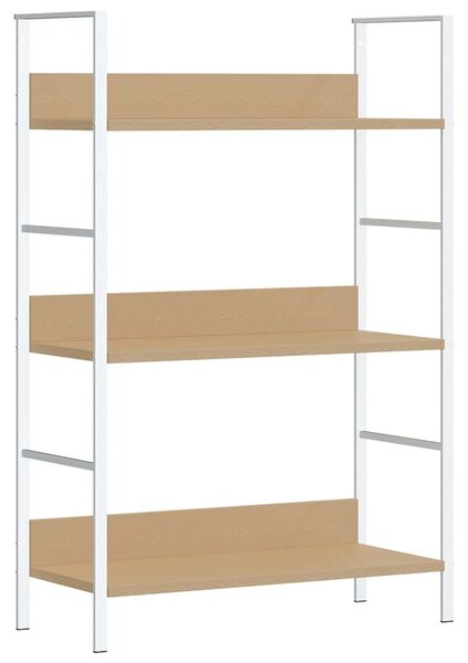 Knihovna se 3 policemi dub 60 x 27,6 x 90,5 cm kompozitní dřevo 288221