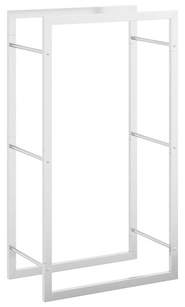 Knihovna se 3 policemi bílá 60x27,6x90,5 cm kompozitní dřevo 288220