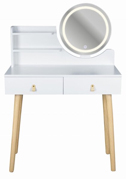 Toaletní stolek SCANDI 3 LED | CM-254145