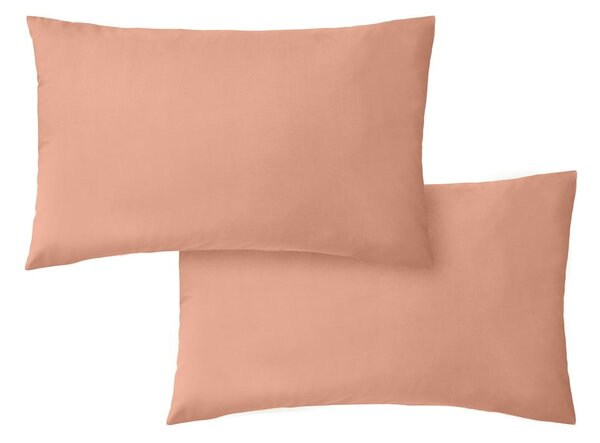 Povlaky na polštáře z bavlněného perkálu v sadě 2 ks 50x75 cm Cotton Percale – Bianca