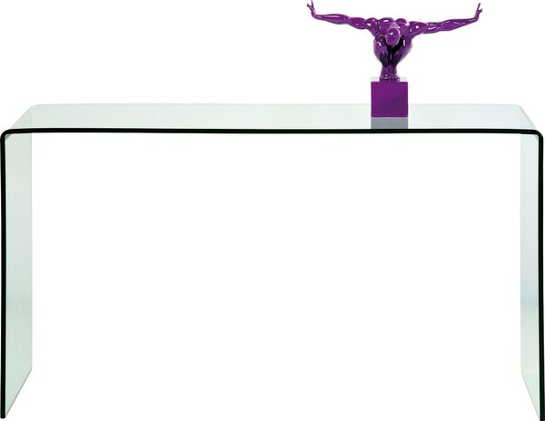 KONZOLOVÝ STOLEK, průhledné, 120/30/76 cm Kare-Design - Konzolové stolky, Online Only