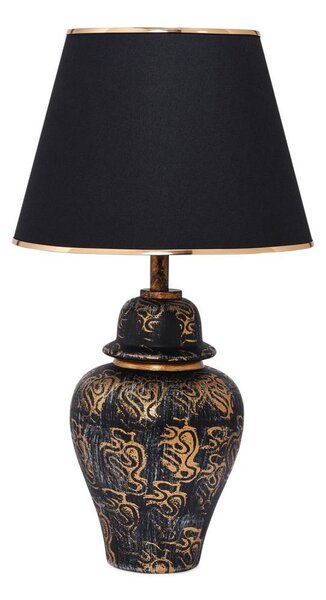 Stolní lampa 1xE27/40W/230V černá