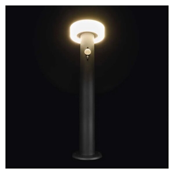LED Solární lampa se senzorem LED/2W/3,7V 1200 mAh IP44 50 cm