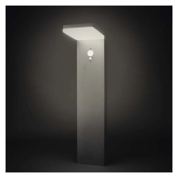 LED Solární lampa se senzorem LED/4,4W/3,7V 2200 mAh IP44