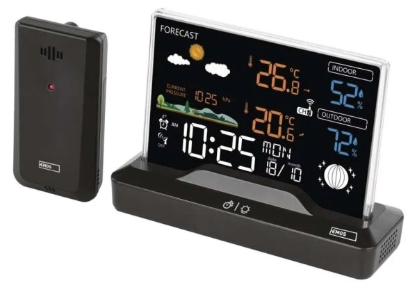 Bezdrátová meteostanice 5V/2xAAA + 2xAAA