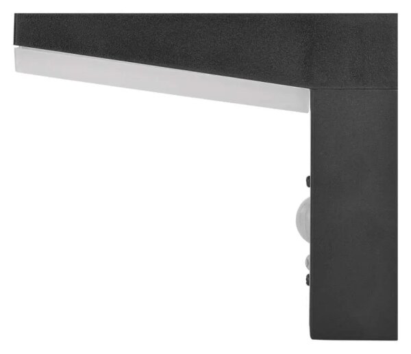 LED Solární nástěnné svítidlo se senzorem LED/4,4W/3,7V 2200 mAh IP44