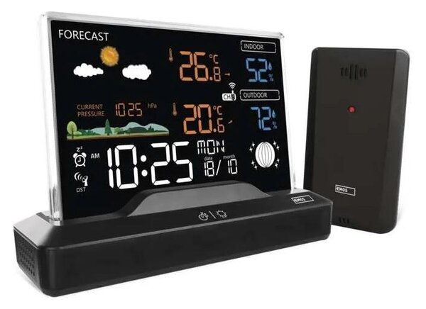 Bezdrátová meteostanice 5V/2xAAA + 2xAAA