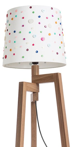 Stínidlo DELISA 35/30, bílá/knoflíky