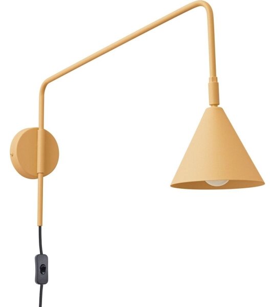 Sollux SL.1698 - Nástěnná lampa NOX 1xE14/10W/230V zlatá