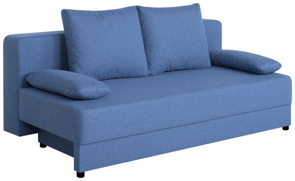 ROZKLÁDACÍ POHOVKA, textil, modrá - Rozkládací sedačky, Online Only