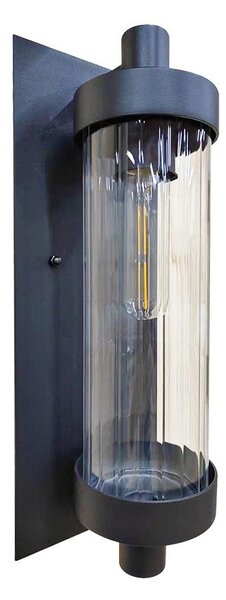 Prezent 28213A - Venkovní nástěnné svítidlo VERTICA 1xE27/35W/230V IP54 černá