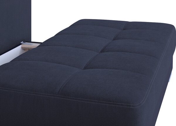 ROZKLÁDACÍ POHOVKA, textil, kompozitní dřevo, tmavě modrá P & B - Rozkládací sedačky, Online Only