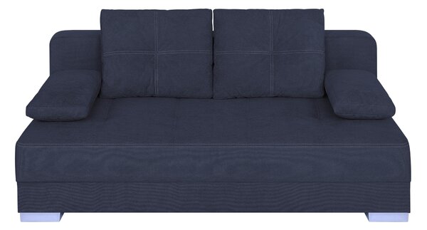 ROZKLÁDACÍ POHOVKA, textil, kompozitní dřevo, tmavě modrá P & B - Rozkládací sedačky, Online Only