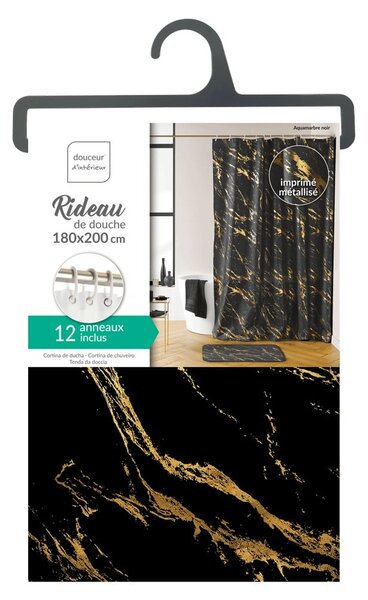 Sprchový závěs 180x200 cm Aquamarbre – douceur d'intérieur