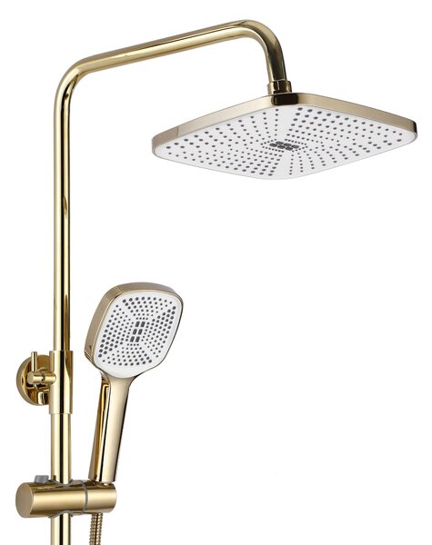 Rea Argus, sprchový set s vanovou výlevkou, zlatá lesklá, REA-P7840