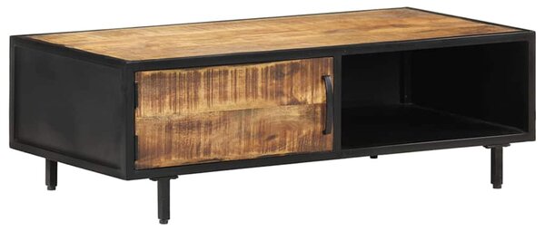 Konferenční stolek 105 x 50 x 35 cm hrubé mangovníkové dřevo 288471
