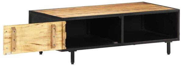 Konferenční stolek 105 x 50 x 35 cm hrubé mangovníkové dřevo 288471
