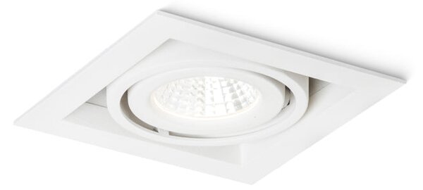 Zápustné LED svítidlo LEDA, bílé, 5.4 W, teplá bílá 3000 K