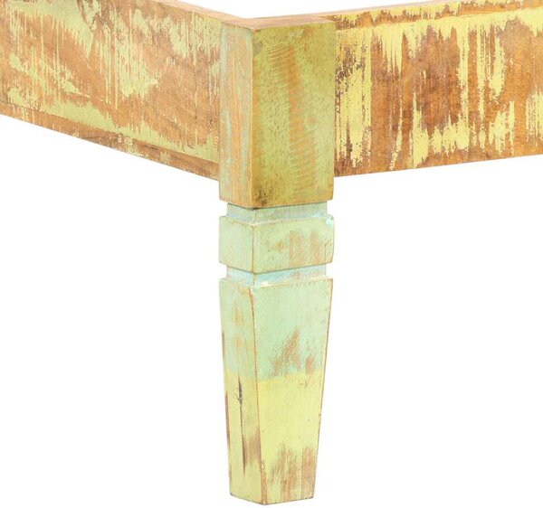 Rám postele masivní recyklované dřevo 200 x 200 cm 288439