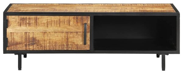 Konferenční stolek 105 x 50 x 35 cm hrubé mangovníkové dřevo 288471
