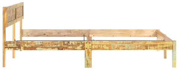 Rám postele masivní recyklované dřevo 200 x 200 cm 288439
