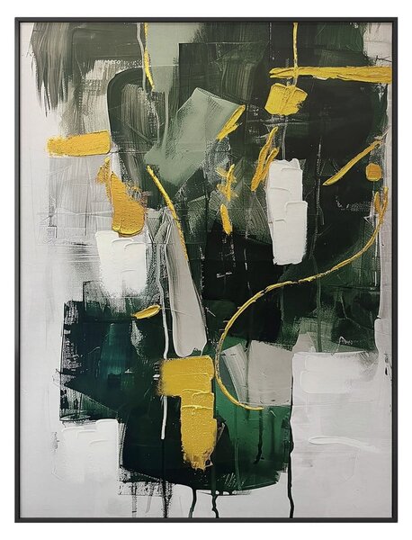 Obraz s ručně malovanými prvky s rámem/na plátně 70x100 cm For – Styler