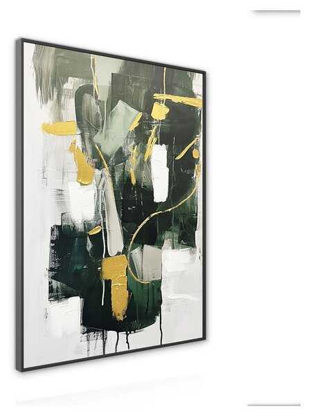 Obraz s ručně malovanými prvky s rámem/na plátně 70x100 cm For – Styler