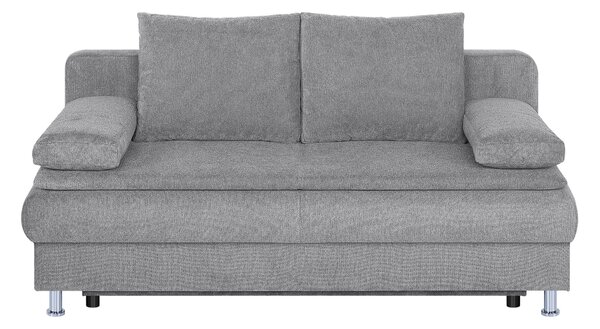 ROZKLÁDACÍ POHOVKA, textil, kompozitní dřevo, šedohnědá P & B - Rozkládací pohovky, Online Only