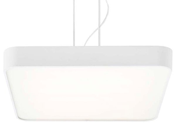 Závěsné LED svítidlo MENSA SQ 48, bílé, 56 W, teplá bílá 3000 K