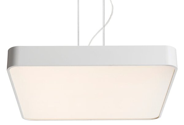 Závěsné LED svítidlo MENSA SQ 48, bílé, 56 W, teplá bílá 3000 K