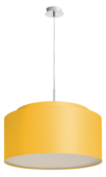 Stínidlo DOUBLE 55/30, Polycotton černé, vnitřek bílý PVC