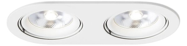 Zápustné svítidlo ZIZI II, bílé, patice G53, 15 W