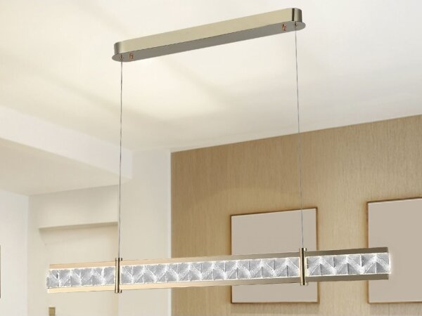 LED Stmívatelný lustr na lanku ENRIQUE LED/20W/230V 3000-6000K +dálkové ovládání