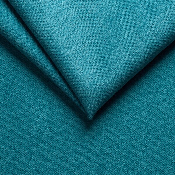 ROHOVÁ SEDAČKA, textil, kompozitní dřevo, tyrkysová P & B - Sedací soupravy, Online Only