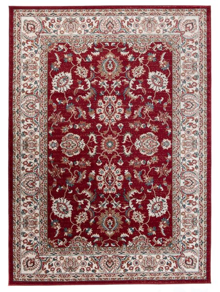 Makro Abra Kusový koberec klasický DUBAI L748A červený Rozměr: 120x170 cm