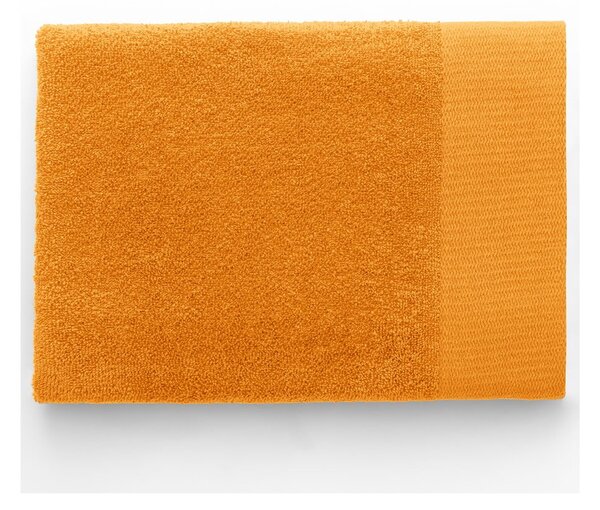 Oranžová froté bavlněná osuška 70x140 cm Amari – Restilo