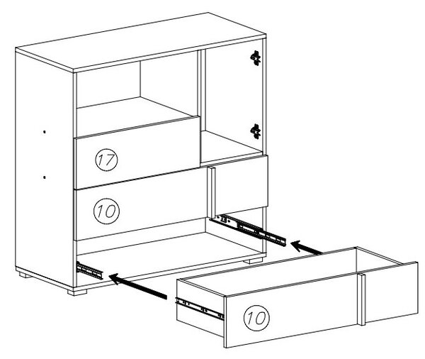 Komoda Remo RM8