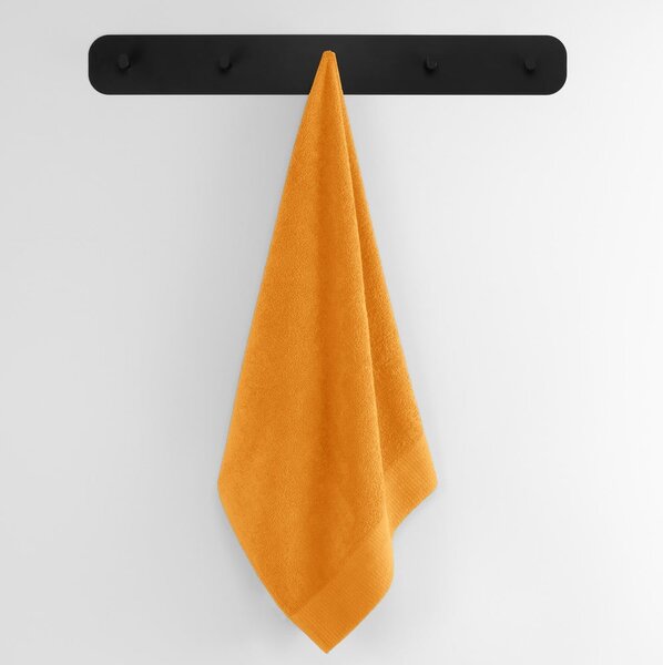 Oranžová froté bavlněná osuška 70x140 cm Amari – Restilo