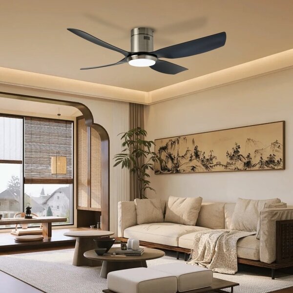 Immax NEO 07282L - LED+CCT Stm. strop ventilátor PURE 24W/230V Wi-Fi Tuya + DO
