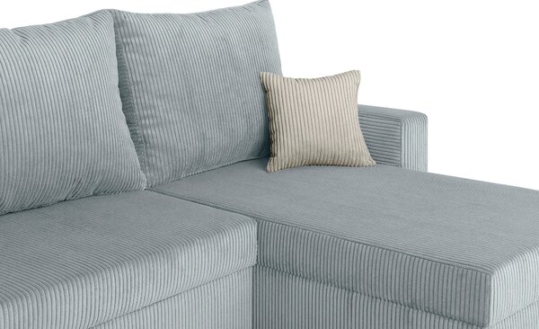 ROHOVÁ SEDAČKA, textil, kompozitní dřevo, mátově zelená P & B - Sedací soupravy, Online Only
