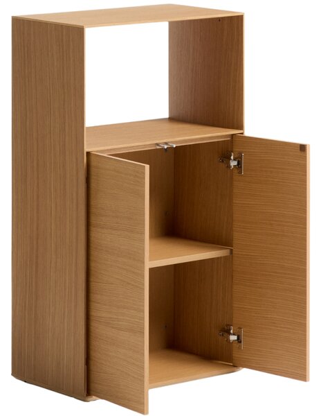 Kave Home Dubová knihovna Visala 106 x 60 cm