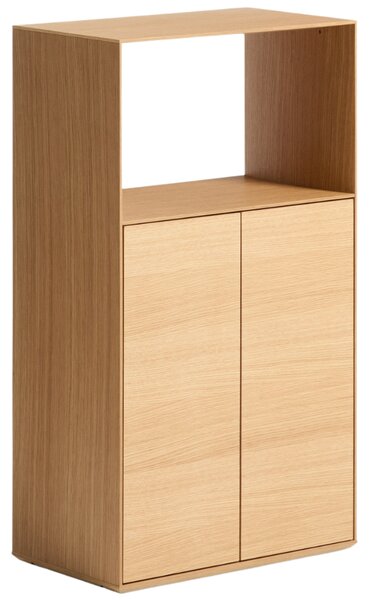 Kave Home Dubová knihovna Visala 106 x 60 cm