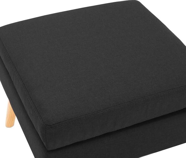 Podnožka černá textil 288742