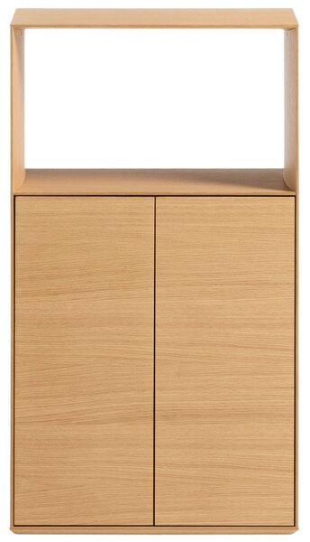 Kave Home Dubová knihovna Visala 106 x 60 cm