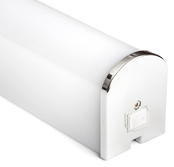 Koupelnové nástěnné LED svítidlo CORAZON 60, chrom, 15 W, teplá bílá 3000 K, IP44